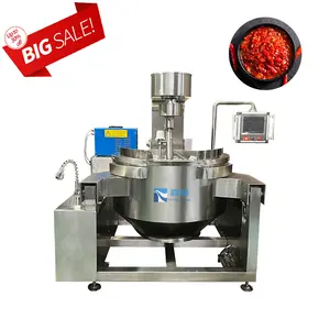 Industrial Automatic Double Jacketed Cooking and Mixing Machine for Sauces