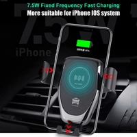 Ugreen — chargeur de téléphone portable à Induction, 10W, charge rapide sans fil, pour voiture, support de sortie d'air