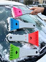 Grattoir à glace ergonomique Ice Ripper pour voiture, SUV, camion, Jeep, pour pare-brise de voiture contre les rayures, la glace et la neige