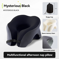 Oreiller Siesta, pour le bureau, mousse à mémoire de forme à récupération lente, oreiller de sommeil, pour étudiants, soutien du cou, voyage en avion