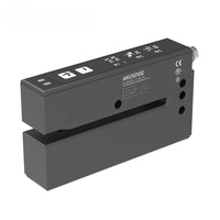 Sensor Deteksi Label Ultrasonik Tipe Slot Sense KUM08-0307P dengan Output PNP Seri KUM, Pemasangan Mudah