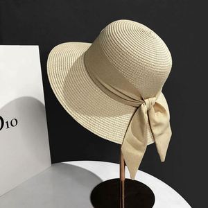 Nuevo Diseño de Sombrero de Sol con Visera de Papel para Mujer, para Viajes de Verano, Vacaciones, Playa, con Cinta, para Esquí y Ciclismo al Aire Libre - Product Image 5
