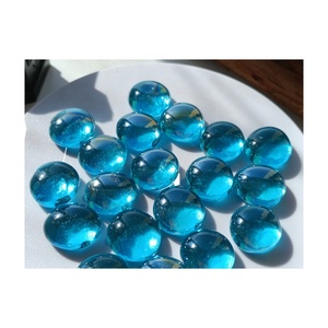 Free Fire Beads Caribbean Blue Glass Tianjin Port Shipping Aqua Beads - Product Image 3