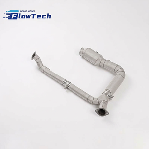 Tubería de Escape de Alto Flujo para Porsche 718 Boxster Cayman 982 2.0T 2.5T, Acero Inoxidable 304, Soldadura TIG, Instalación Directa - Product Image 1