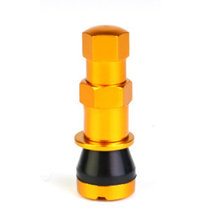 Tige de valve en alliage d'aluminium, 13.8mm, noire, pour la réparation et le remplacement des pneus d'automobile - Product Image 4