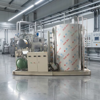 Máquina de Hielo en Escamas de Alta Tecnología a Gran Escala de 10-30 Toneladas para Mataderos/Fábricas de Pescado, Máquina para Hacer Hielo en Escamas
