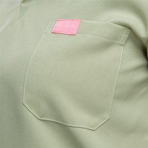 <span class=keywords><strong>Blouse</strong></span> Médicale Unisexe Manches Courtes en Spandex/<span class=keywords><strong>Coton</strong></span> pour Médecins et Infirmiers, Uniforme de Bloc Hospitalier - Product Image 6