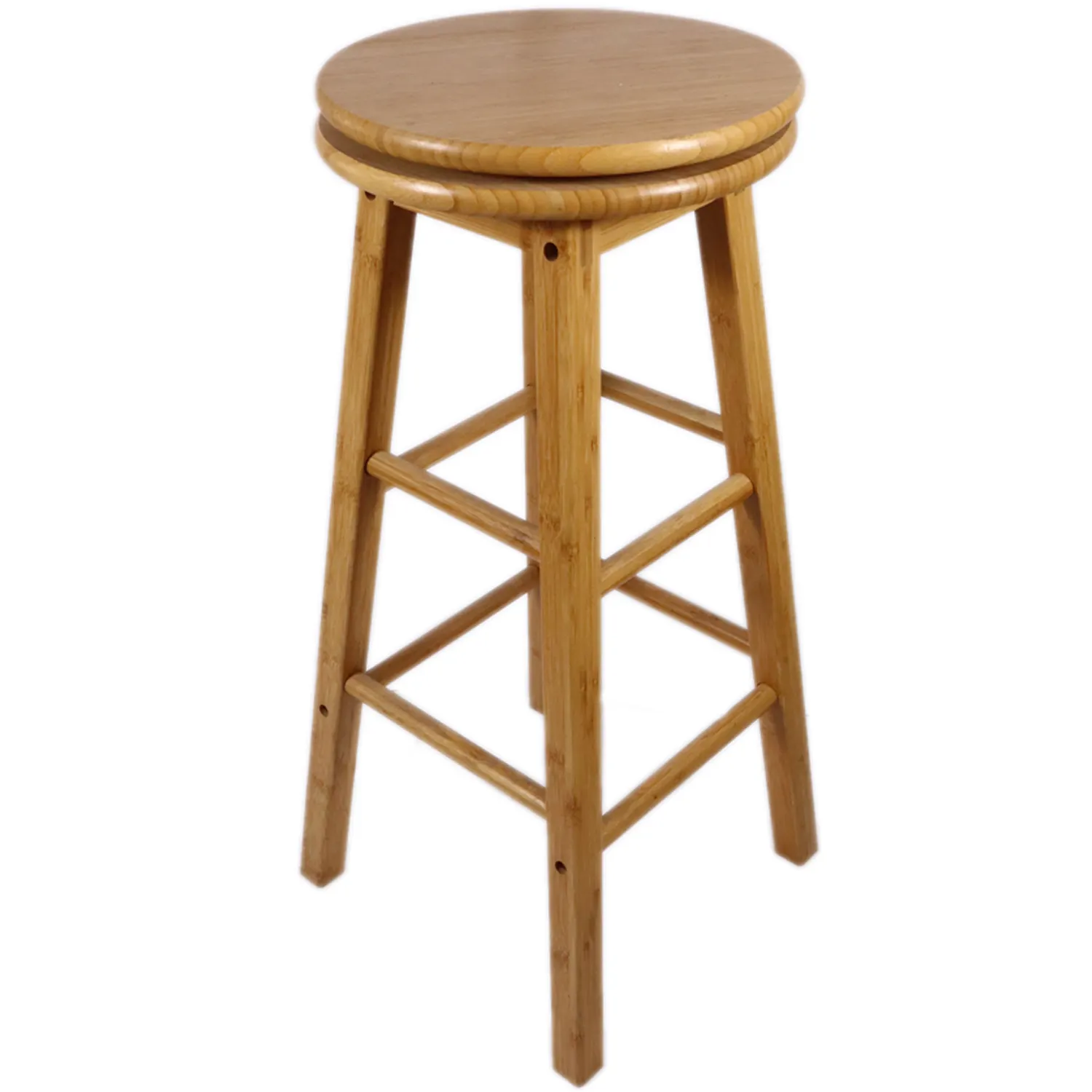 Tabouret de bar en bambou, mobilier de bureau en bois, pour la maison, le Restaurant, nouveauté