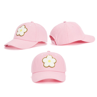 Gorra de Béisbol Bordada Curva de 5 Paneles Ajustable de Algodón de Alta Calidad para Niños, Personalizada, para Verano, Rendimiento al Aire Libre, Venta al por Mayor