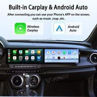 Autoradio Viknav à double écran tactile pour Chevrolet Camaro 2016-2018 Lecteur multimédia Android Auto Navigation GPS CarPlay sans fil