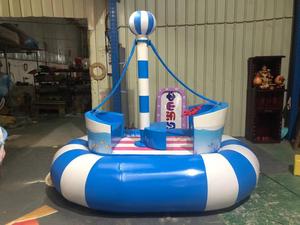 Divertido Equipo de Juegos Interior para Niños, con Temática de <span class=keywords><strong>Barco</strong></span> <span class=keywords><strong>Pirata</strong></span>, Columpio Giratorio para Equilibrio Sensorial - Product Image 3