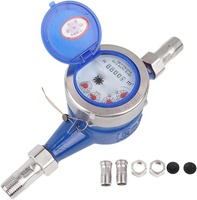 Compteur d'eau mécanique multi-jets à cadran sec DKV, classe B, en acier inoxydable et fonte, pour eau froide