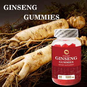 Il Ginseng naturale di marca privata aumenta l'immunità degli integratori alimentari aumenta i riflessi gummies di Ginseng vegetariano - Product Image 3