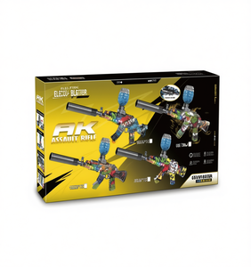 Pistolet à gel électrique Ak Electric Gel Blaster 150-200fps, fonctionnant sur piles, avec lumières et infrarouge, jouet pour enfants - Product Image 1