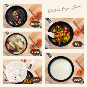 <span class=keywords><strong>Wok</strong></span> électrique <span class=keywords><strong>Wok</strong></span> domestique intégré plug-in antiadhésif multifonctionnel dortoir cuisson marmite électrique - Product Image 4