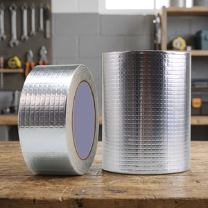 Super Sticky Aluminum Foil Butyl Tape Acrylic Adhesive Water Activated Single Sided High Strength Durable Waterproof 1mm Thick - Product Image 3
