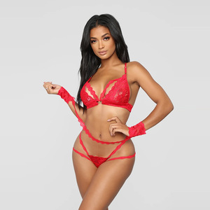 Encaje pasión venda Reina del baile de graduación traje incluido mano de encaje <span class=keywords><strong>sexy</strong></span> conjunto de ropa - Product Image 2