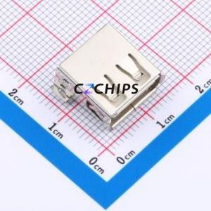 USB90-11-T2-W1 <b>USB</b> Connector SMD Connector ( Connector Type: Type-<b>A</b> )( Protocol Standard: <b>USB</b> <b>2.0</b> )( Gender: Female ) - Product Image 1