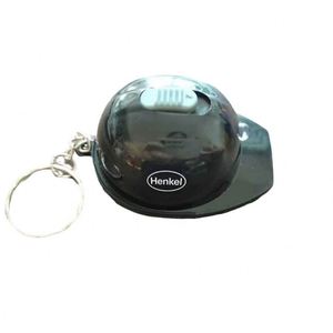 Promotional LED Plastic Safety Helmet Bottle Opener Keychain with Custom Logo - Product Image 4