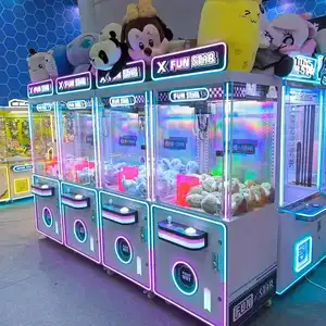 Arcade Game Coin Operated Kran Krallen maschine zum Verkauf Plüschtiere für Klauen maschine Spielzeug Kran Maschine