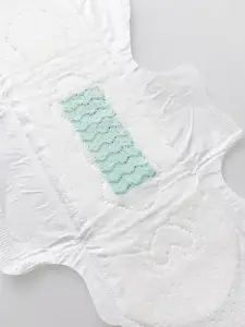 Absorventes higiênicos descartáveis para mulheres, absorventes higiênicos femininos respiráveis personalizados de algodão chinês para uso noturno