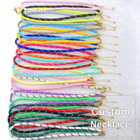 Cordón de Colores YML&5MM para Collares, Múltiples Colores Disponibles, DIY para Colgantes, Accesorio Casual para Collares, Personalización Disponible