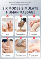 Appareil de massage corporel numérique à impulsions pour soins à domicile, unité TENS électronique, masseur pas cher