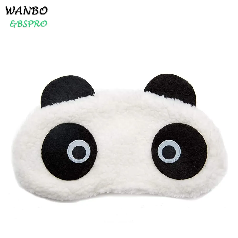 BSpro #CHEM0307 cute panda sleeping eyemask for kids cute style plush soft type