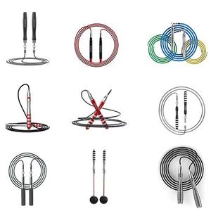 เชือกกระโดด PVC รุ่น <span class=keywords><strong>Wuhuan</strong></span> 8.0 สำหรับการแข่งขันฟิตเนส กีฬา หัวเข็มขัดโลหะ สำหรับนักเรียน สอบ ผู้หญิง เพาะกาย - Product Image 5