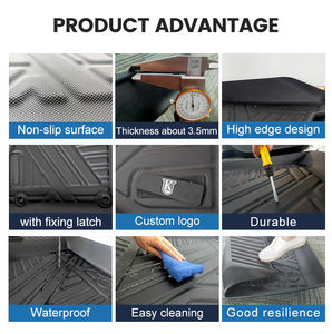 Tapis de sol de voiture 3D complets en <span class=keywords><strong>TPE</strong></span> imperméable, antidérapant et écologique pour Suzuki Jimny MT 2018-2024 - Product Image 4