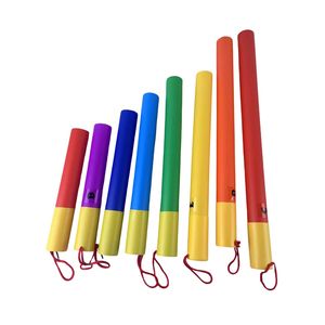 Instrumentos de percusión Orff 8 tubos con mango Octavas coloridas Juguetes para niños pequeños al por mayor - Product Image 6