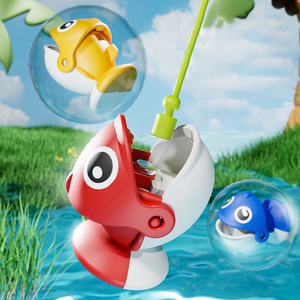 2025 Trẻ Em Nóng Bán Giáo Dục Điện Bộ Câu Cá Đồ Chơi Vui Vẻ Đại Dương Thế Giới Xoay Âm Nhạc Trò Chơi Câu Cá Đồ Chơi - Product Image 5