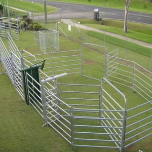 KP500 mạ kẽm cho paddock Ngựa 9m ống mét chăn nuôi Máy trang trại của corral Điện gia súc hàng rào lưới - Product Image 4