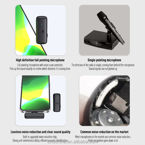 Mini Microfono per Registrazione Musicale Bluebolt Pocketpro, Microfono Wireless Mini per Telefoni <span class=keywords><strong>Cellulari</strong></span> e Android - Product Image 3