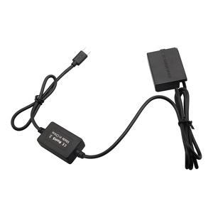Batterie factice LP-E10 pour <span class=keywords><strong>Canon</strong></span> <span class=keywords><strong>1100D</strong></span> 1200D T3 T5 T6 avec Power Bank Type-C PD pour accessoires de studio photo - Product Image 2