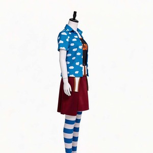 Disfraz de Ms. Golden Week para mujer, disfraz de anime, top, falda, leggings, talla adulta - Product Image 4