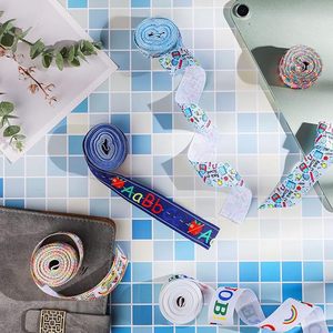 Cinta de grogrén GRACE RIBBON con logo personalizado para la vuelta al cole, resistente al encogimiento, 100% poliéster, tejido de doble cara, diseño de manzana - Product Image 6