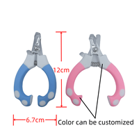 Tondeuse professionnelle pour toilettage canin, coupe-ongles en acier inoxydable de haute qualité avec poignée en caoutchouc et plastique, accessoire le plus récent pour le nettoyage des animaux de compagnie