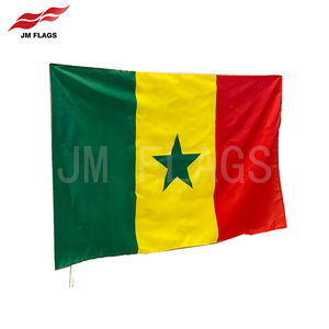 Wholesale 3*5 ft Senegal Banner National Day Senegalese <strong>Flag</strong> Polyester No Fade Senegal <strong>Flags</strong> - Product Image 2
