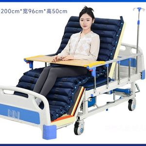 Multifunctional Nursing <b>Bed</b> 200x96x50cm Manual <b>Adjustable</b> Home Care Elderly Use - Product Image 1