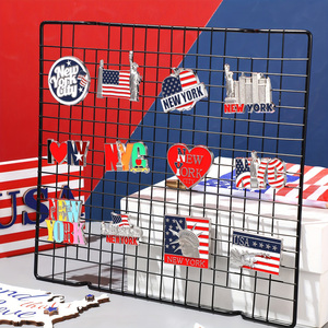 En gros personnalisé j'aime NY Liberty icônes métal Souvenir aimants pour réfrigérateur Urban Landmark Culture USA voyage cadeaux touristique Merch utilisation - Product Image 3