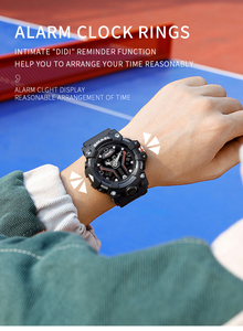 SMAEL 8075 <strong>Watch</strong> <strong>Outdoor</strong> Sports Men's Large Dial Complete Calendar Repeater Auto Date Chronograph Alarm Electronic <strong>Watch</strong> <strong>for</strong> Men - Product Image 6