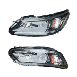 Faro Anteriore Versione USA per Sistemi di Illuminazione Auto 33100-T2A-H01 33150-T2A-H01 in Plastica per <span class=keywords><strong>Honda</strong></span> Accord <span class=keywords><strong>CR</strong></span> 2014 2015 - Product Image 2