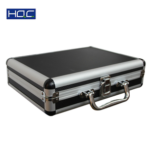 Valigetta di alluminio strumento di barbiere difficile da trasporto del metallo dura di alluminio di caso di attrezzature professionali attache strumento di caso di immagazzinaggio - Product Image 6
