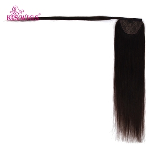 K.SWIGS - Extensiones de Cabello Naturales y Realistas, con Clip, Fáciles de Usar, Invisibles, Transpirables, para Uso Diario y Fiestas, Cola de Caballo - Product Image 4