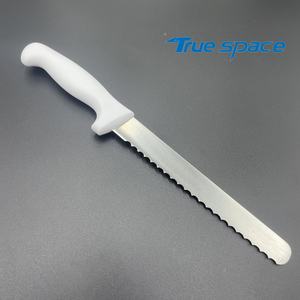 Rebanadora de pan dentada de acero inoxidable para hornear <span class=keywords><strong>profesional</strong></span>, <span class=keywords><strong>cuchillo</strong></span> dedicado para hornear pan, jamón y pastel - Product Image 5