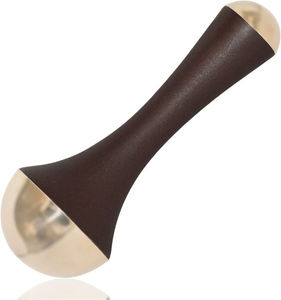 2 in 1 Gesicht mit Marma Tool Original Kansa Wand Ein ayurve disches Holzgriff-Gesichts-Fuß-und Körper massage gerät - Product Image 1