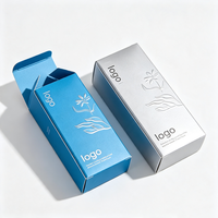 Boîtes en carton blanc pliables personnalisées pour emballages de cosmétiques, soins de la peau, parfums, rouges à lèvres et produits de soins personnels