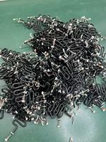 Rangkaian Kabel Konektor Ganda dengan Selang Bergelombang Bentuk S yang Sudah Terbentuk Secara Khusus