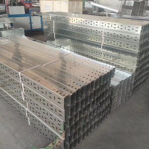 Khay cáp thép mạ kẽm với hệ thống hỗ trợ đục lỗ để đặt cáp - Product Image 4